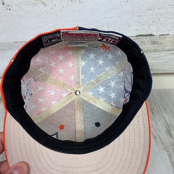 American Needle Vintage 71/8 1986 unisex Astros All Star Hat Embroidered NEW cap - Picture 6 of 6